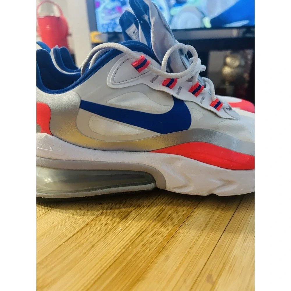 Nike Air Max 270 React 'Knicks' Sneakers CW3094-100 Women's 9.5